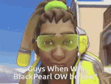 Black Pearl Ow Overwatch GIF - Black Pearl Ow Overwatch Black Pearl GIFs