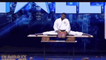 Sri Lankas Got Talent Kung Fu Fail GIF - Sri Lankas Got Talent Kung Fu Fail Pass Out GIFs
