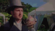 Heybourne Colbourne Stunned By Charlotte At Garden Party Sanditonseasontwo GIF - Heybourne Colbourne Stunned By Charlotte At Garden Party Sanditonseasontwo GIFs