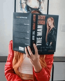 Becky Lynch Book GIF - Becky Lynch Book Hot GIFs