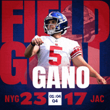 Jacksonville Jaguars (17) Vs. New York Giants (23) Fourth Quarter GIF - Nfl National Football League Football League GIFs