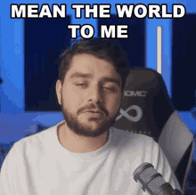 Mean The World To Me Ignace Aleya GIF - Mean The World To Me Ignace Aleya I Really Appreciate It GIFs