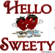 Strawberry Hello Sweety GIF - Strawberry Hello Sweety GIFs