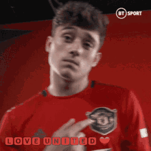 Manchester United Love United GIF - Manchester United Love United Logo GIFs