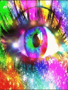 Goodnight Eyes GIF - Goodnight Eyes Rainbow GIFs