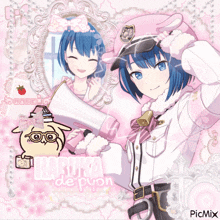 a picture of a girl named haruka de pyon