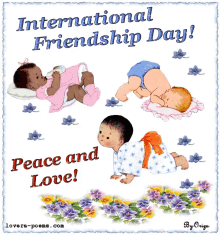 International Friendship Day Happy Friendship Day GIF - International Friendship Day Happy Friendship Day Peace And Love GIFs