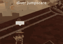 Diver Jumpscare Diver GIF - Diver Jumpscare Diver Dive Titan GIFs