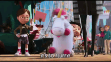 It'S So Fluffy! GIF - Despicable Me Cute Its So Fluffy GIFs