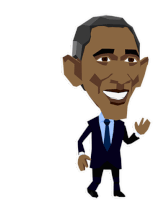 Barack Obama Obama Sticker - Barack Obama Obama President Stickers