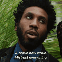Trust No One GIF - A Brave New World Mistrust Everything New GIFs