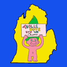 Trolls Vote How We Choose Trolls GIF - Trolls Vote How We Choose Trolls Troll Doll GIFs