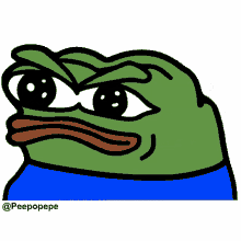 pepe frown transparent