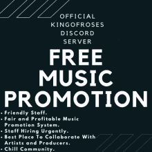 Free Music Promotion Discord GIF - Free Music Promotion Discord Chill GIFs