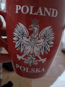 polan polska cup mug logo