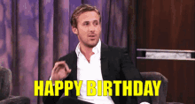 Happy Birthday Ryan Gosling GIF - Happy Birthday Ryan Gosling Feliz Cumpleaños GIFs