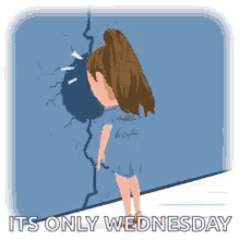 Its Only Wednesday Stress GIF