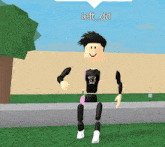 a cartoon character with a speech bubble that says left_dd on it