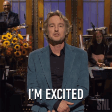 Im Excited Owen Wilson GIF - Im Excited Owen Wilson Saturday Night Live GIFs