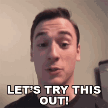 Lets Try This Out Anthony Alfredo GIF - Lets Try This Out Anthony Alfredo Lets Do This GIFs