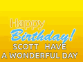 Happy Birthday Birthday GIF - Happy Birthday Birthday Have A Wonderful Day GIFs