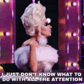 I Just Don'T Know What To Do With All The Attention Trixie Mattel GIF - I Just Don'T Know What To Do With All The Attention Trixie Mattel Queen Of The Universe GIFs
