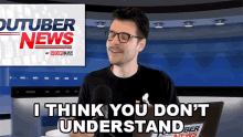 I Think You Dont Understand Benedict Townsend GIF - I Think You Dont Understand Benedict Townsend Youtuber News GIFs