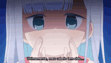 a cartoon of a girl with the words ultimamente meu cabelo tem sido below her