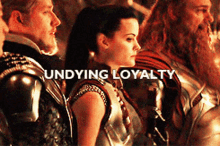 undying loyalty loyalty loyal allegiance devotion