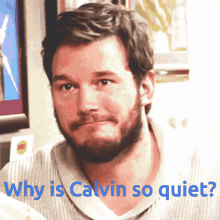 Why Is Calvin So Quiet GIF - Why Is Calvin So Quiet Calvin So Quiet GIFs