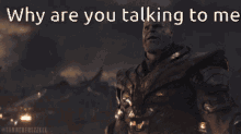 Thanos I Dont Know GIF - Thanos I Dont Know Who You Are GIFs