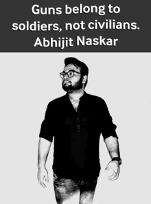Abhijit Naskar Naskar GIF - Abhijit Naskar Naskar Gun Control GIFs
