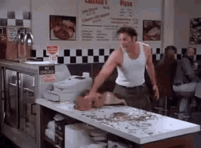 Cosmo Kramer Seinfeld GIF - Cosmo Kramer Seinfeld Calzone - Discover &  Share GIFs