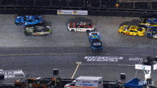 Cars Crashing Joey Logano GIF - Cars Crashing Joey Logano Nascar Full Speed GIFs