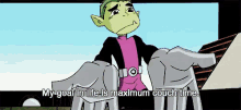 teen titans couch time couch couch potato beast boy