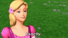 Barbie Exactly GIF - Barbie Exactly Precisely GIFs