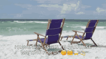 Resting Chairs GIF - Resting Chairs Sea GIFs