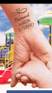 love you diamon amor eterno holding hands love