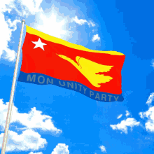 mon unity party mup flag mon unity party flag