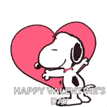 Snoopy Valentinecard GIF - Snoopy Valentinecard Happyvalentinesday GIFs