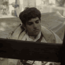 The Chosen Matthew The Tax Collector GIF - The Chosen Matthew The Tax Collector Hiding GIFs