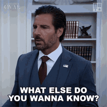 What Else Do You Wanna Know Hunter Franklin GIF - What Else Do You Wanna Know Hunter Franklin The Oval GIFs
