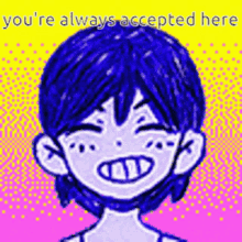 Youre Always Accepted Here Omori GIF - Youre Always Accepted Here Omori Kel GIFs