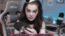 evelynclaire clown cosplay twitch officialevelynclaire