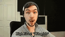 High Five GIF - High Five Jackseptic Eye GIFs
