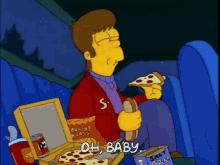 Homer Simpsons Oh Baby GIF - Homer Simpsons Oh Baby Food GIFs