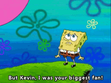Biggest Fan Spongebob GIF - Biggest Fan Spongebob Kevin GIFs