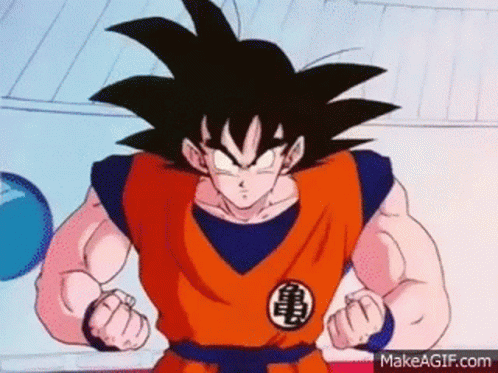 Workout Goku GIF - Workout Goku Training - Discover & Share GIFs