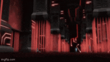a computer generated image of a red and black background with the words imgflip.com in the lower right corner