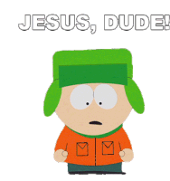 Jesus Dude Kyle Broflovski Sticker - Jesus Dude Kyle Broflovski Stan Marsh Stickers